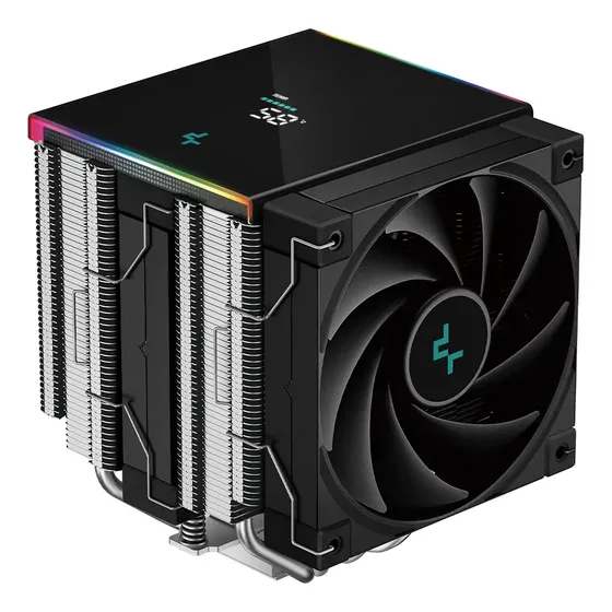 Cooler Para Processador Deepcool Ak620 Digital Se Rgb Preto