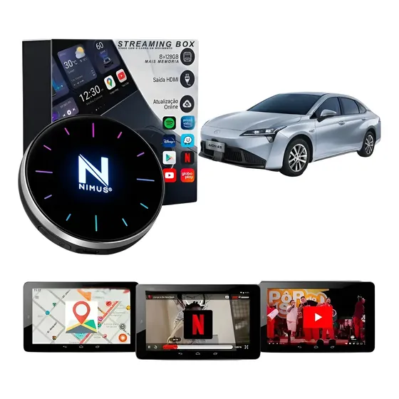 Streaming Box Gac Aion Es Android 8gb 128gb 4g Octa Core