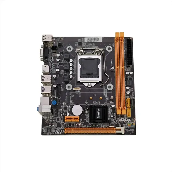 Placa Mãe Brazil B-h81m.2-tg Ddr3 M.2 Nvme Rede Gigabit