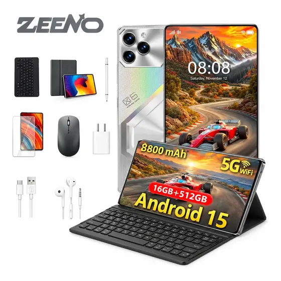 Tablet Pad6 Pro 512gb Armazenamento 16gb Ram 2.5k Android 15, Bateria 8800mAh, Tela 11.6 2.5K HD+ IPS