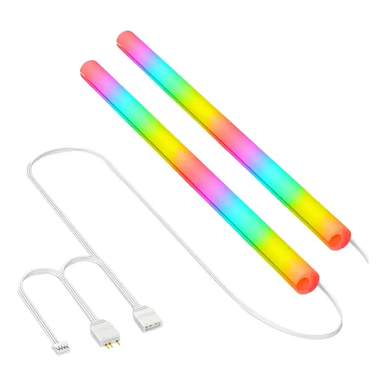 2 Pçs Resfriamento A Água Iluminar Mangueira Mangas De