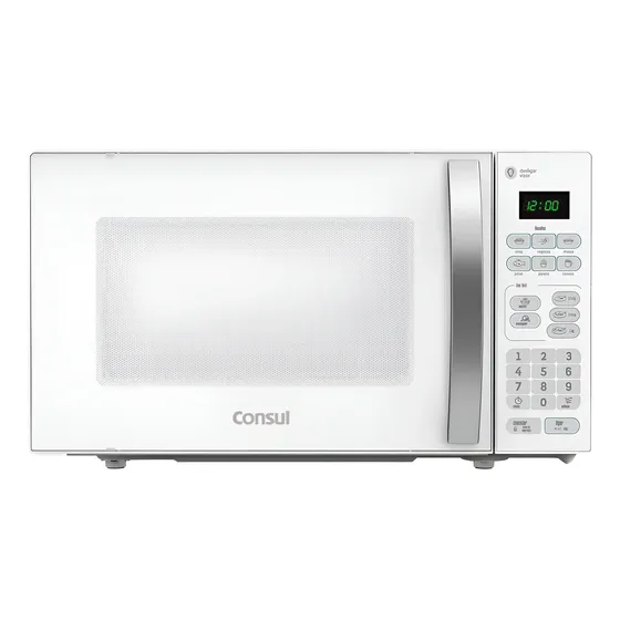 Micro-ondas Consul 20 Litros Branco Com Função Descongelar - Micro-ondas Consul 20 Litros Branco Com Função Descongelar -
