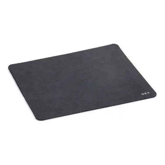 Mouse Pad Gamer Dex Preto 22x18 cm Antiderrapante Compacto