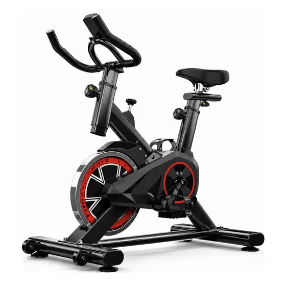 Bike Spinning Ergométrica 120kg Com Monitor Para Exercícios