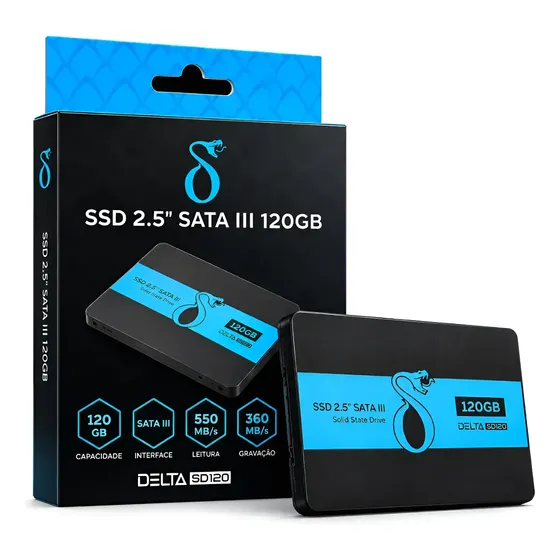 Ssd 120gb Aitek Delta 2.5 Sata Iii Interno Para Pc Notebook