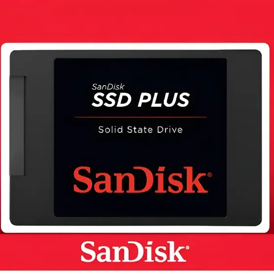Ssd 250gb Sata Iii 2,5pol. Sandisk Plus 545mb/s Pc Notebook