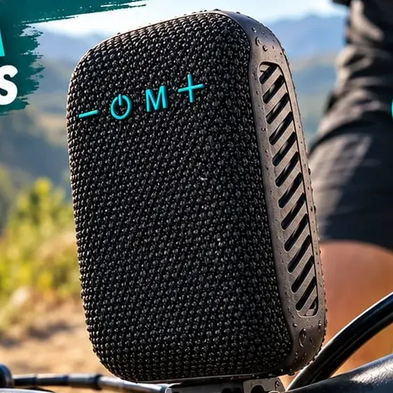 Mini Caixa De Som Bluetooth 5.4 Bike Moto A Prova D'água
