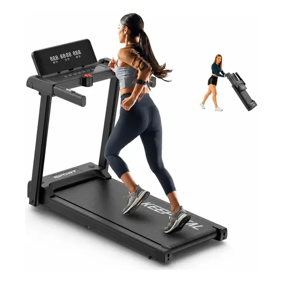 Esteira Elétrica Ergométrica Keepvital 2.5hp Bivolt Preto