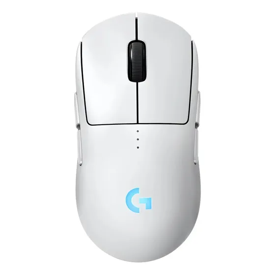 Mouse Gamer Sem Fio Logitech G PRO 2 LIGHTSPEED para Destros ou Canhotos, 4 Botões Programáveis, Sensor HERO 2 44K DPI, PC/Mac - Branco