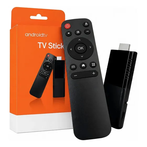 Android Tv Stick 1a Geração 4k 128gb 2gb Preto