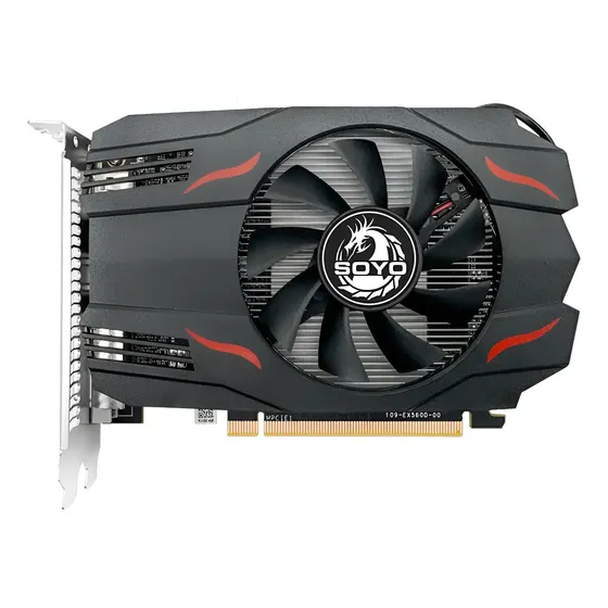Placa de Vídeo AMD Soyo Radeon RX 550 com 4GB GDDR5 e Full HD Placa de Vídeo AMD Soyo Radeon RX 550 com 4GB GDDR5 e Full HD