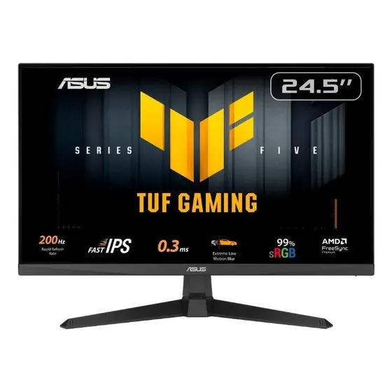 Monitor Gamer Asus Tuf Vg259q5a 24.5 Fhd 200hz 1ms Fast Ips Monitor Gamer Asus Tuf Vg259q5a 24.5 Fhd 200hz 1ms Fast Ips