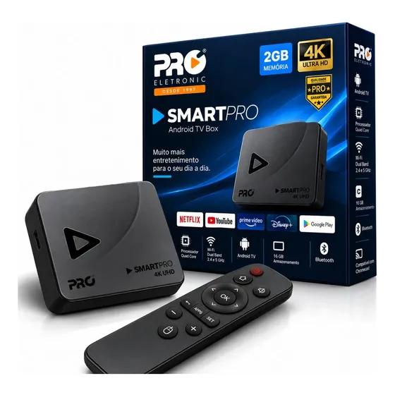 Tv Box Proeletronic Smart Prosb-3000 16gb Android 10 4k