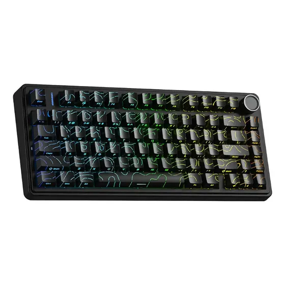 Teclado Mecânico Aula F75 Sem Fio Bluetooth Wireless Usb-c
