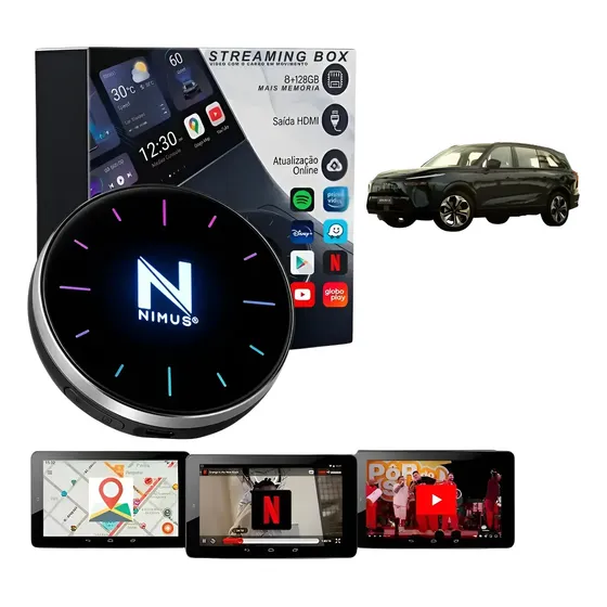 Streaming Box Gwm Wey 07 Nimus Premium 8gb 128gb Android 4g