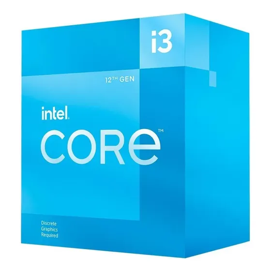Processador Intel Core I3-12100f, Cache 12mb, Lga 1700