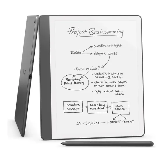 Ss Kindle Scribe 10.2'' 16gb Com Lápis Premium