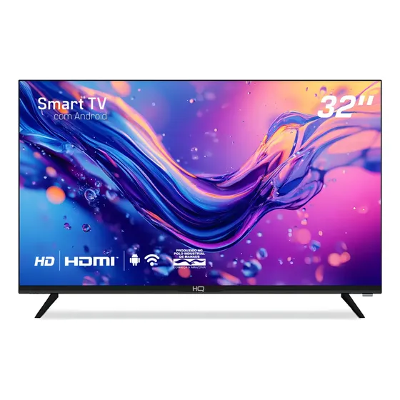 Smart Tv Hq 32 Hd Led Android Preto Hqs32nkhm