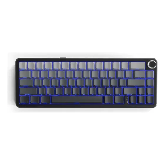 Attack Shark X66 Teclado Gamer 60% Sem Fio Rgb Knob Gasket