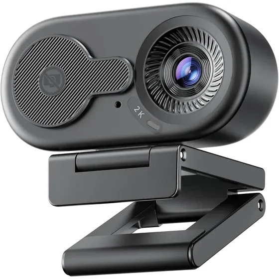 Emeet C100 2k Webcam 1080p 30Fps Câmara Para Pc Videoconferência Con Microfone