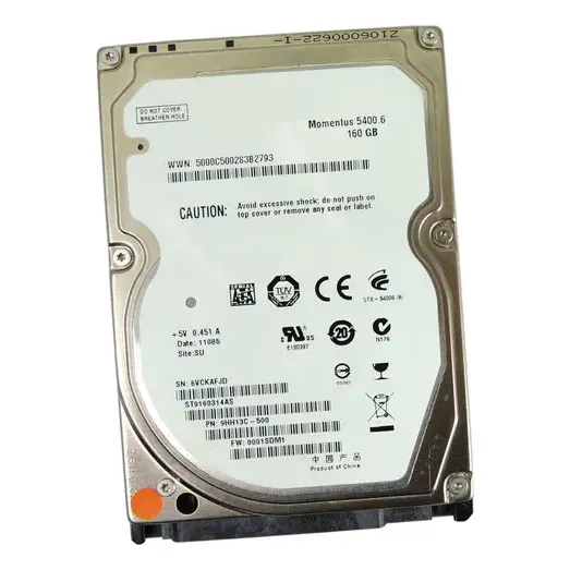 Hd 160gb Sata Notebook C/ (5582 - Bom (Recondicionado)