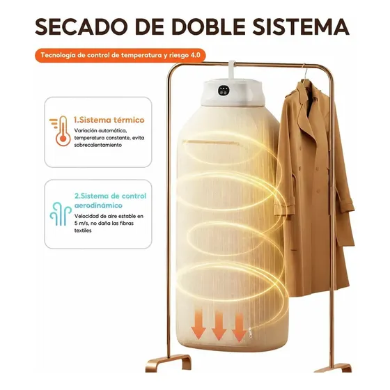 Secador De Roupas Elétrico Portátil Suspenso Cortina
