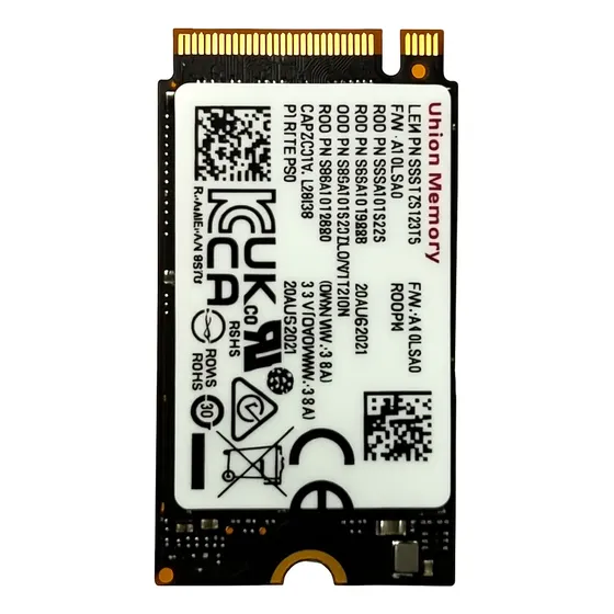 Ssd 128gb Nvme M.2 2242 128 Pcie Gen 3 Cor Preto