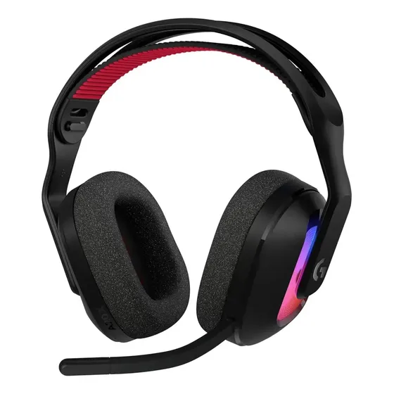 Fone de ouvido para jogos Logitech G A20x Lightspeed PS5/Xbox/Switch/PC preto