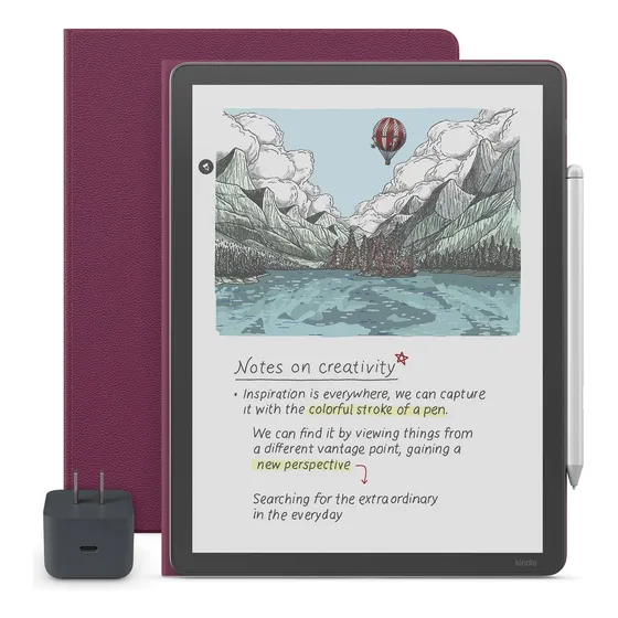 Pacote Amazon Kindle Scribe Essentials, 64 Gb, Color Grafit