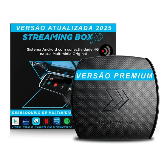 Streaming Box Premium Byd 64gb+128gb Sd +4gb Ram Lançamento