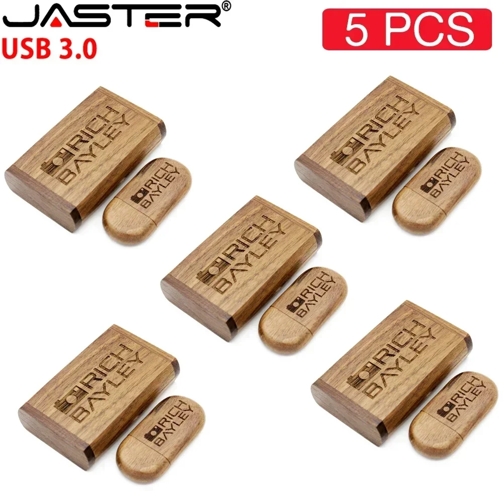 5PCS/LOT JASTER USB 3.0 Pen Drive de Madeira com Caixa 4GB 16GB 32GB 64GB Pen Drive USB Memória Flash 1PCS com Logotipo Personalizado Grátis 5PCS/LOT JASTER USB 3.0 Pen Drive de Madeira com Caixa 4GB 16GB 32GB 64GB Pen Drive USB Memória Flash 1PCS com Logotipo Personalizado Grátis