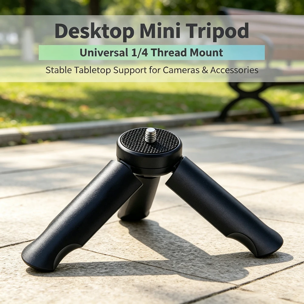 Mini Tripé Portátil para Telefone para iPhone/Android, Bastão de Selfie com Cabo Universal para Câmera de Ação GoPro Insta360 DJI