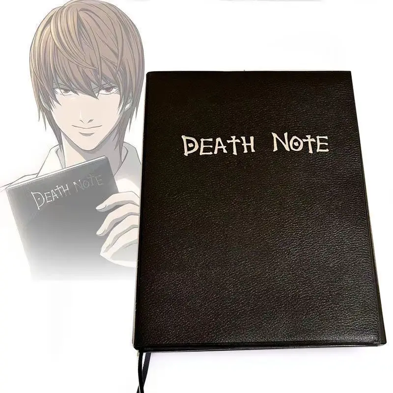 Caderno do Anime Death Note, Livro de Personagem Light Yagami, Item de Colecionador para Fãs, Réplica de Diário de Mangá Caderno do Anime Death Note, Livro de Personagem Light Yagami, Item de Colecionador para Fãs, Réplica de Diário de Mangá