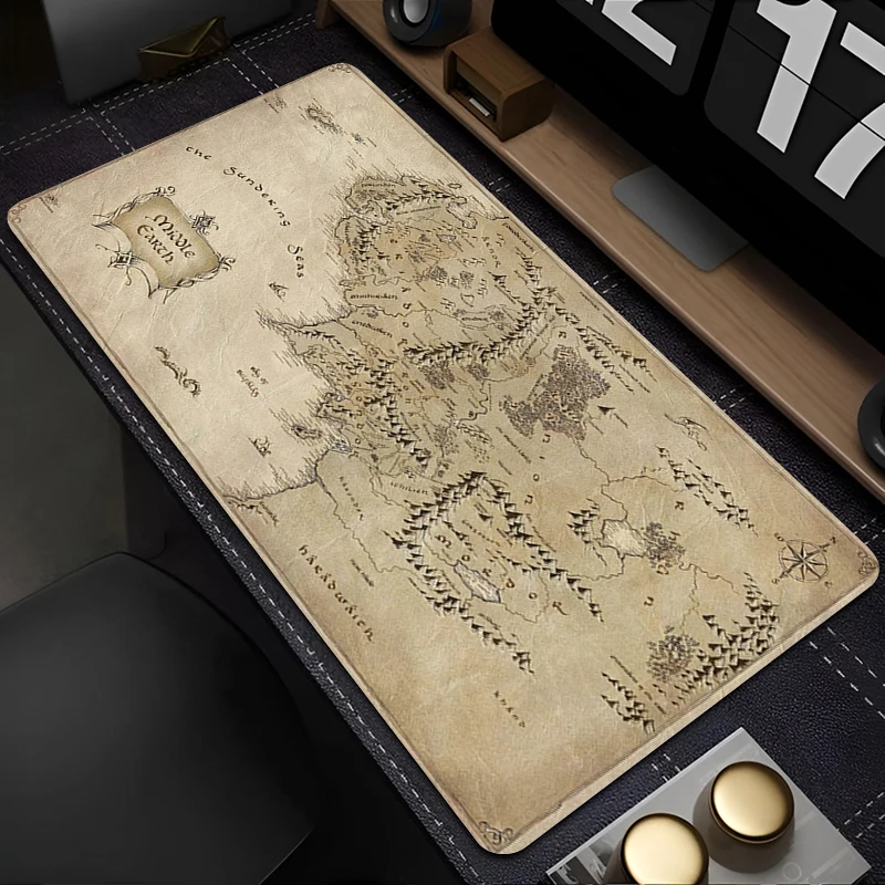 Mouse Pad para Jogos T-The Lord of the Rings 90x40cm, Tapete de Mesa para Computador, Acessórios para Gamer, Tapete de Teclado Mouse Pad para Jogos T-The Lord of the Rings 90x40cm, Tapete de Mesa para Computador, Acessórios para Gamer, Tapete de Teclado
