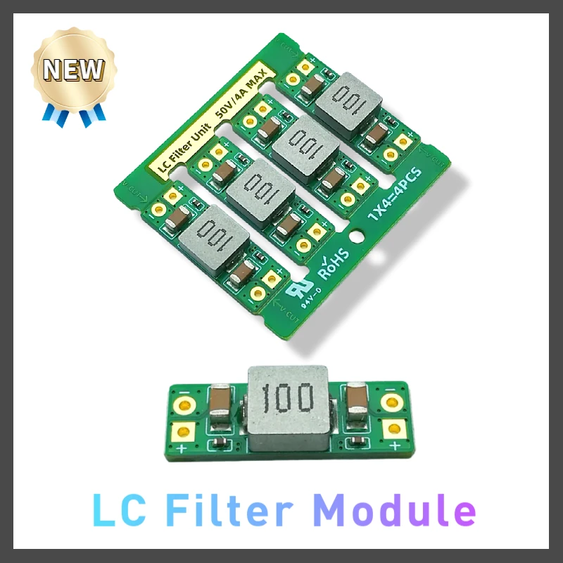 2~4PCS Filtro LC 5~30V/3A para Fonte de Alimentação, Filtros de Ruído para Transmissão de Imagem FPV/Câmera/Modelos RC/DIY SE-LC0450