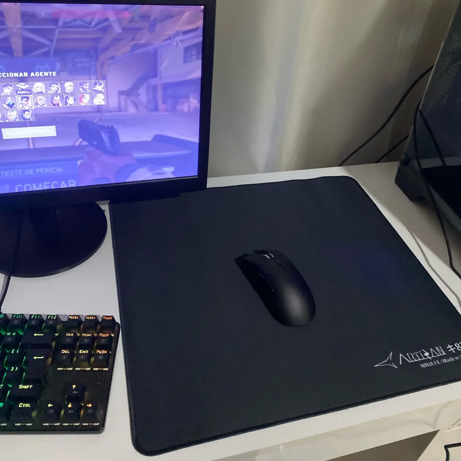 Mouse Pad ARTISAN FX para Jogos, Tapetes Antiderrapantes com Borda Costurada, Acessórios para Jogos à Prova d'Água, Tapete Pequeno para Teclado e Mouse