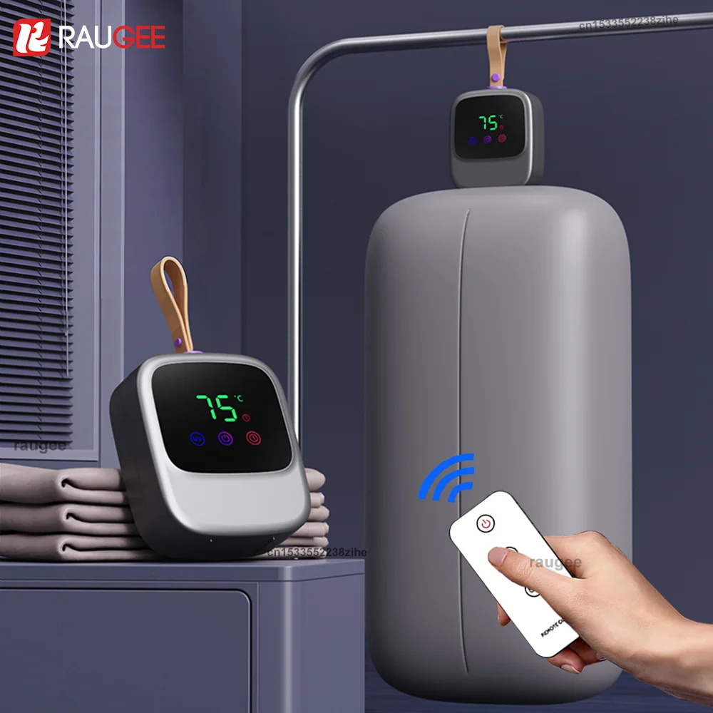 Secador de Roupas Portátil Elétrico Mini Máquina de Secagem de Roupas Dobrável com Esterilização UV