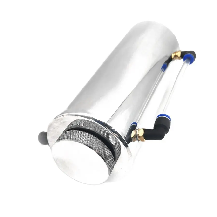 Universal Alumínio Car Radiator, Refrigerador Refrigerante De Água, Tanque Catch Garrafa, Reservatório de transbordamento, Reservatório Dissipador, 500ml