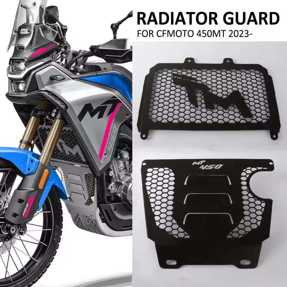Novo para cfmoto 450mt mt450 450 mt 450 2023-2025 motor da motocicleta tanque de água radiador grill óleo refrigerador guarda capa de proteção Novo para cfmoto 450mt mt450 450 mt 450 2023-2025 motor da motocicleta tanque de água radiador grill óleo refrigerador guarda capa de proteção