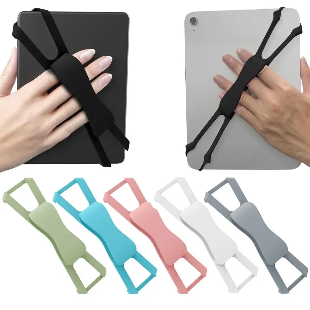 Alça de mão segura para tablet de silicone, 6/7/8/10 polegadas, antiderrapante, suporte ergonômico portátil para Kindle/Kobo/Boox/Lenovo Alça de mão segura para tablet de silicone, 6/7/8/10 polegadas, antiderrapante, suporte ergonômico portátil para Kindle/Kobo/Boox/Lenovo