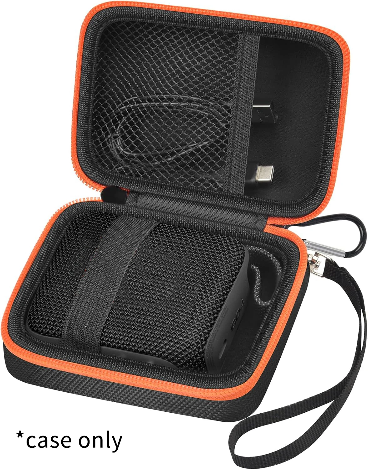 Estojo de Transporte Compatível com JBL Go 4 - Caixa de Som Bluetooth Portátil com Som Profissional, Também para Go 3/Go3 Eco/Go2 Mini à Prova d'Água
