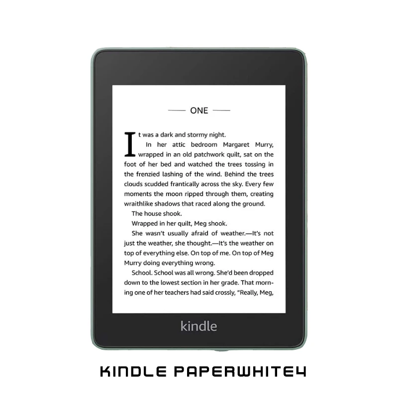 Kindle Paperwhite4 Preto 8GB Leitor de E-Book com Tela E-Ink WIFI 6' Leitor Sem Fio com Luz de Fundo Integrada