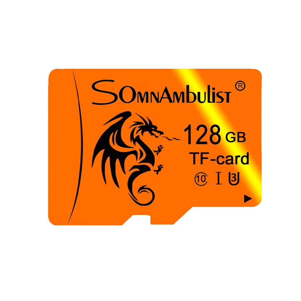 Cartão de Memória de Alta Velocidade Somambulist para TV Móvel, Mini Cartão SD, Cartão U3 TF, U1, 8GB, 16GB, 32GB, 64GB, 128GB, A1 Cartão de Memória de Alta Velocidade Somambulist para TV Móvel, Mini Cartão SD, Cartão U3 TF, U1, 8GB, 16GB, 32GB, 64GB, 128GB, A1