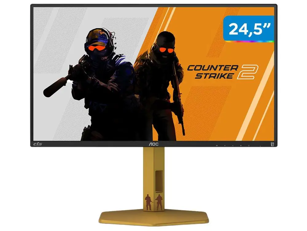 Monitor Gamer AOC Gaming CS25G 24,5" Full HD 310Hz 0,3ms HDMI CS25G/78 - Bivolt