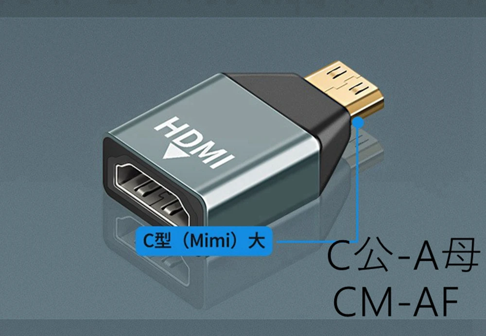4k 60hz mini micro hdmi-compatível com adaptador conversor para portátil placa gráfica câmera tv monitor hdmi adaptador de áudio vídeo