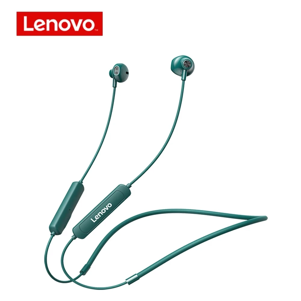Novo lenovo sh1 fone de ouvido sem fio bluetooth 5.0 chip alta fidelidade qualidade som ipx5 à prova dwaterproof água esportes fone magnético neckband fones Novo lenovo sh1 fone de ouvido sem fio bluetooth 5.0 chip alta fidelidade qualidade som ipx5 à prova dwaterproof água esportes fone magnético neckband fones