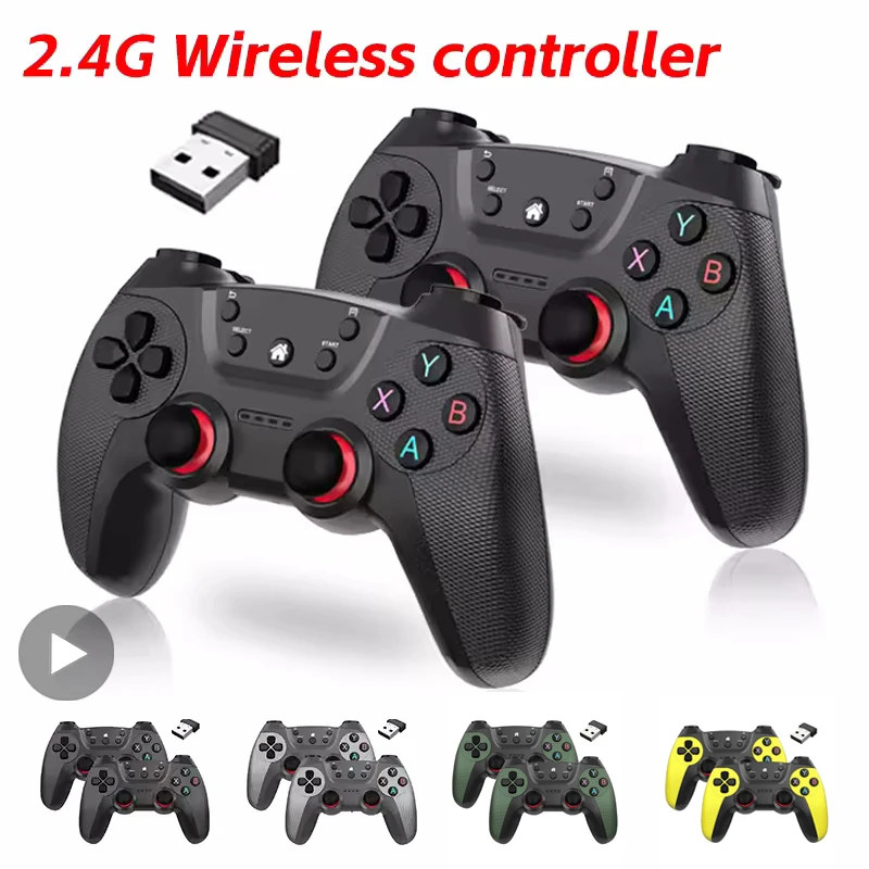 Controlador sem fio para android telefone celular pc tv box gamepad controle de vídeo game pad celular gaming mando joystick gamer