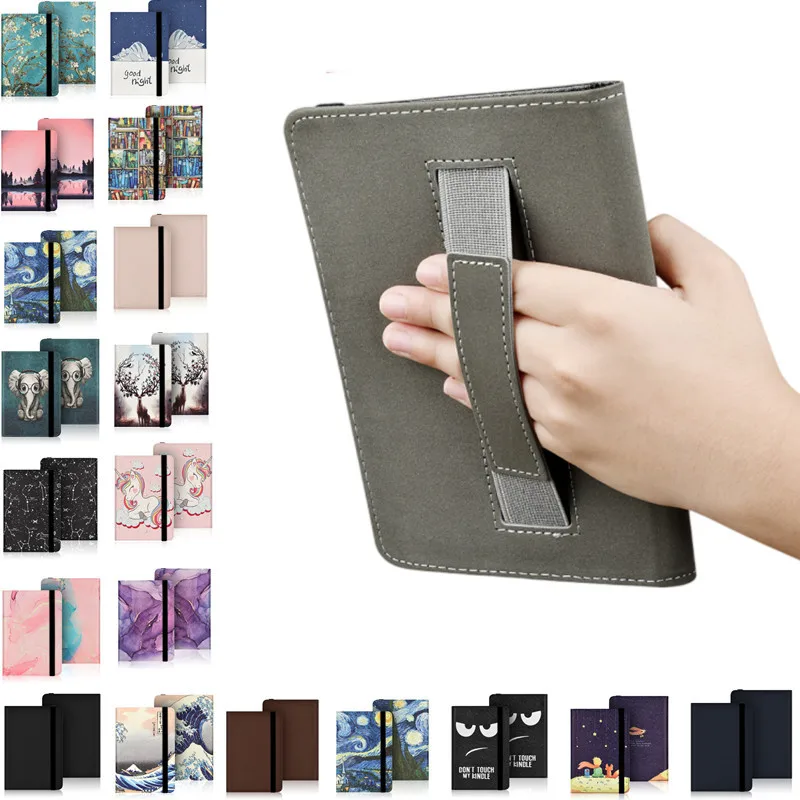 Capa universal para leitor de e-book kindle 4/5, 6 polegadas, kindle touch 2014 (kindle 7 7a geração), wp63gw, capa de livro