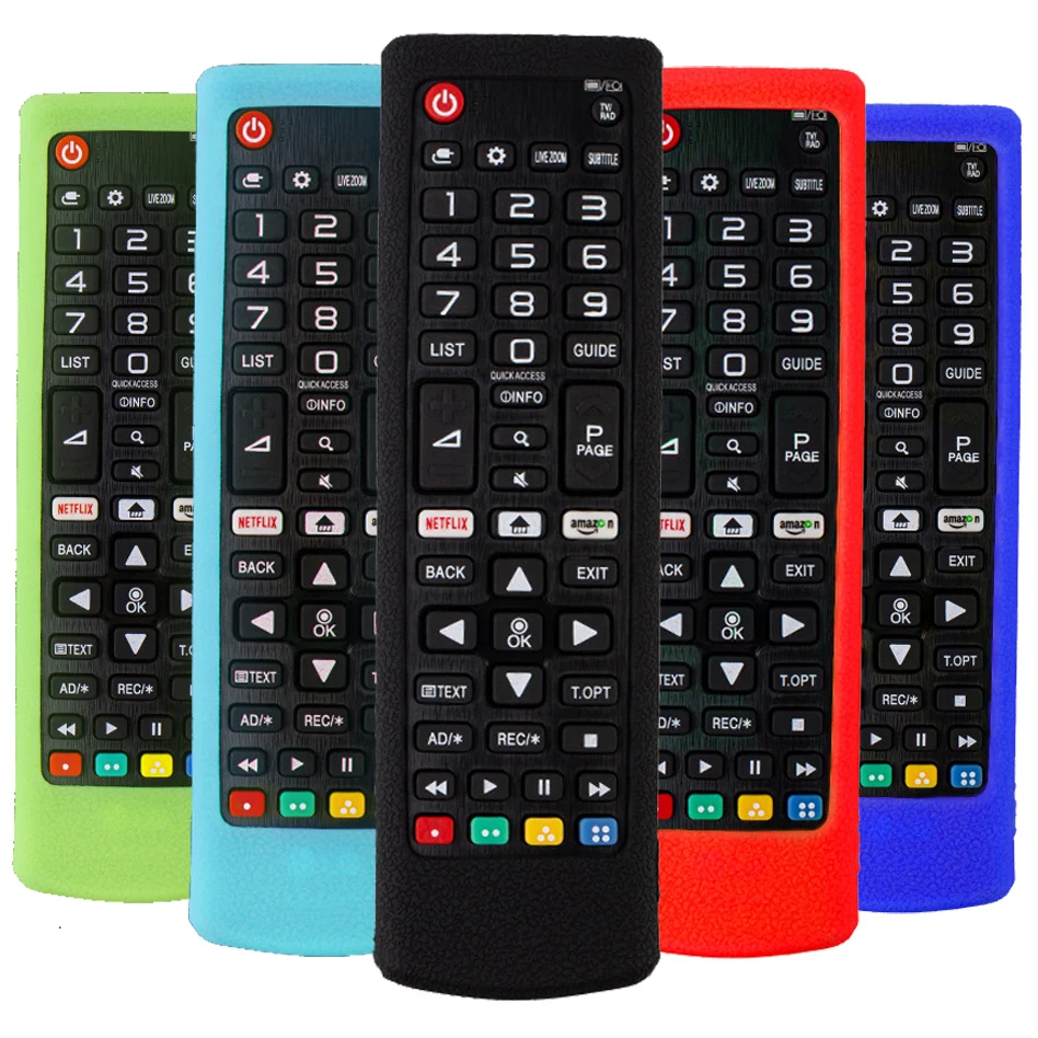 Capa protetora de silicone adequada para LG AKB 75375604 AKB 75095308 AKB 73715601 Capa para controle remoto de TV inteligente série AKB
