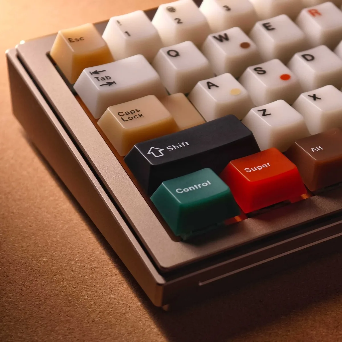135 Teclas Brancas Transparentes Foscas Mistas com Perfil Cherry para Teclado Mecânico Gamer Personalizável Ak820 AULA f75